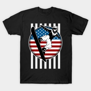 USA Snowboarder T-Shirt
